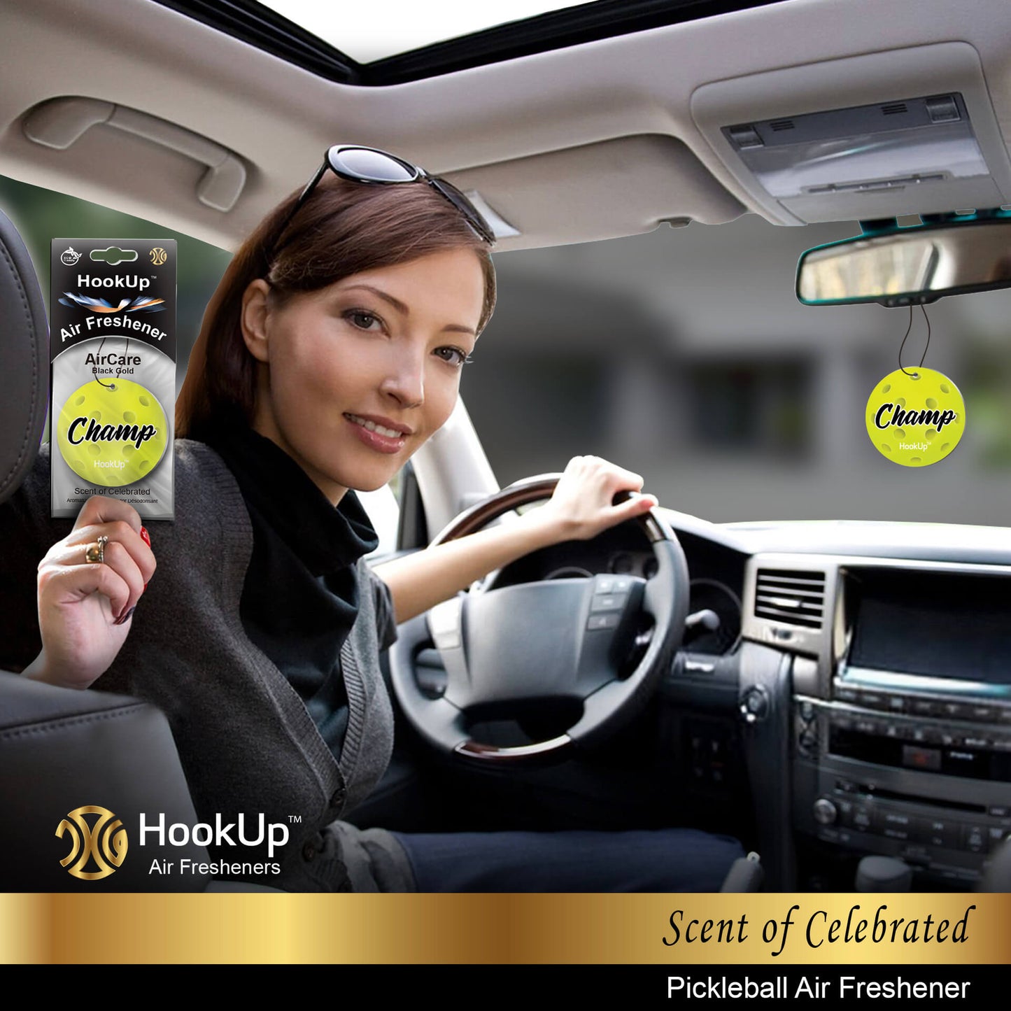 Pickleball Air Freshener (10Pack)