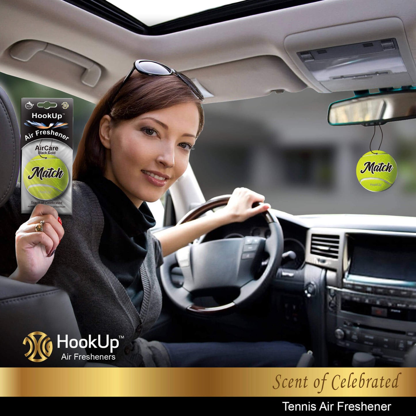 Tennis Air Freshener (2 Pack)