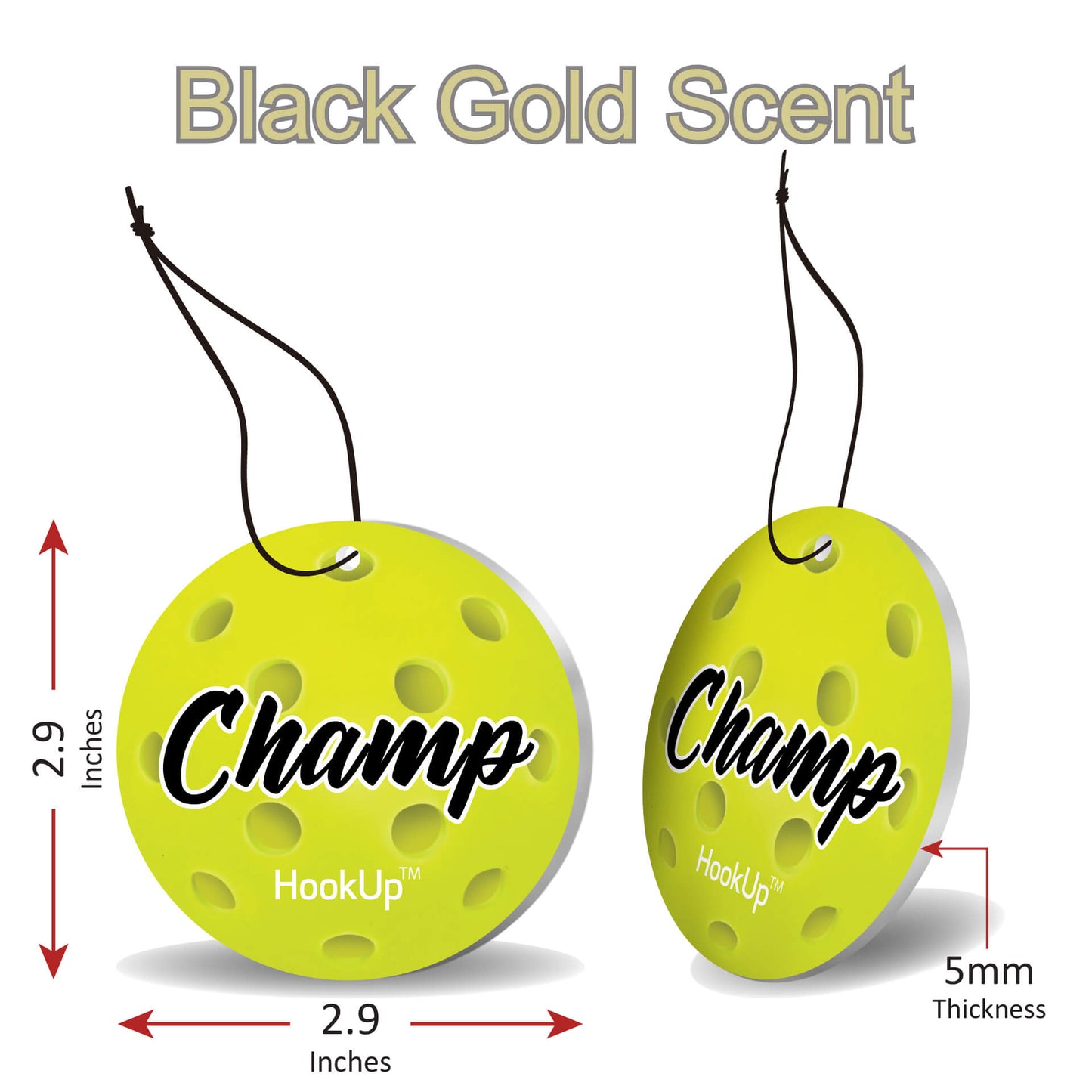 Pickleball Air Freshener (10Pack)