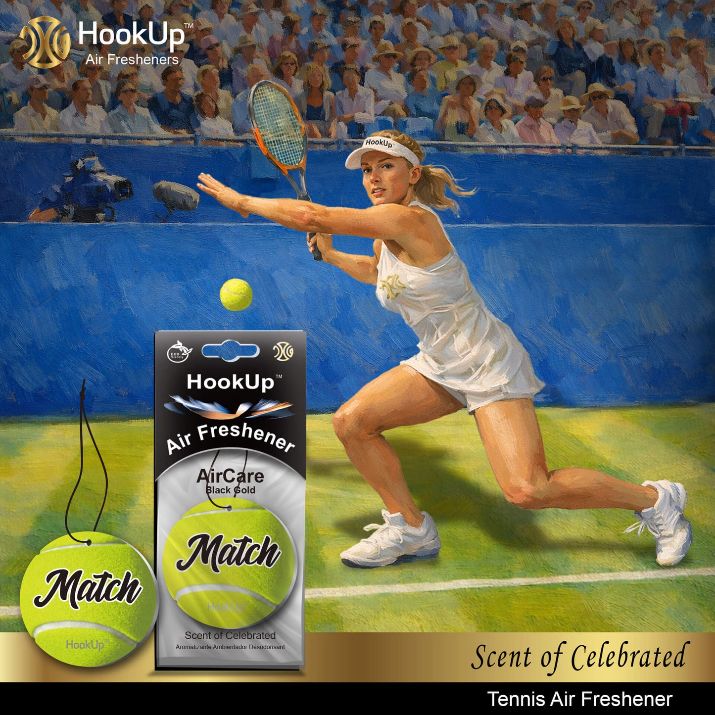 Tennis Air Freshener (2 Pack)