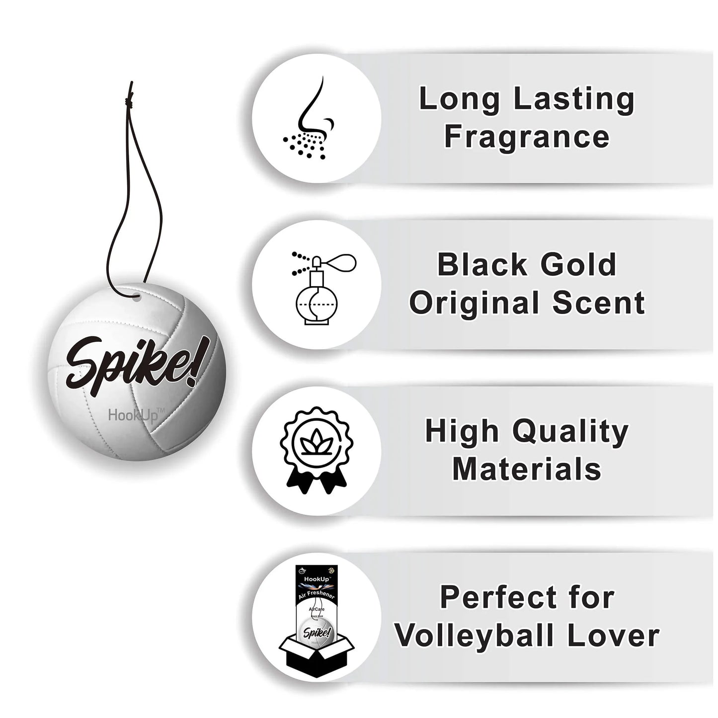 Volleyball Air Freshener (2 Pack)
