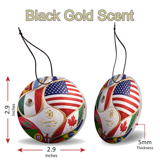 World Cup Soccer Air Freshener (10Pack)