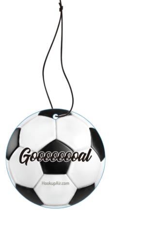 Soccer freshener — back