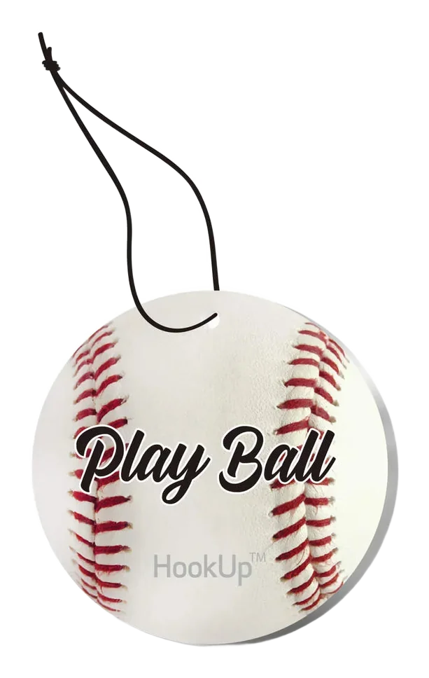 HookUp Air Baseball air freshener — Play Ball