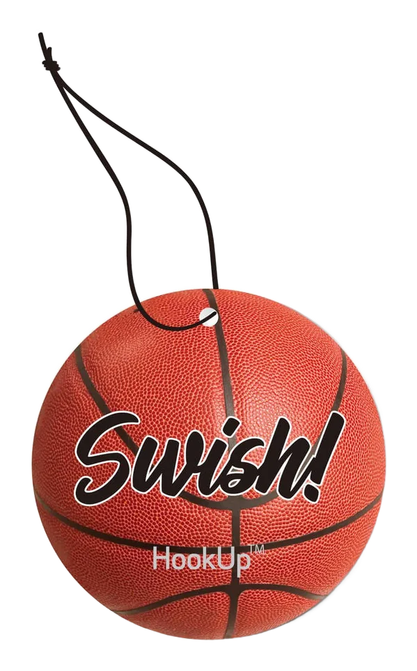 HookUp Air Basketball air freshener — Swish!