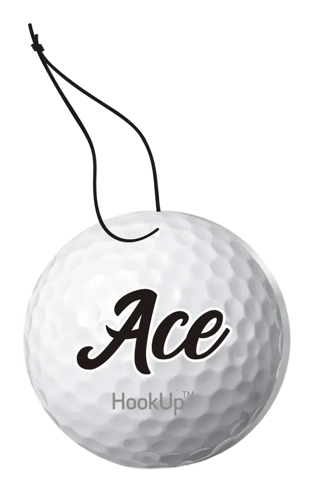 HookUp Air Golf air freshener — Ace
