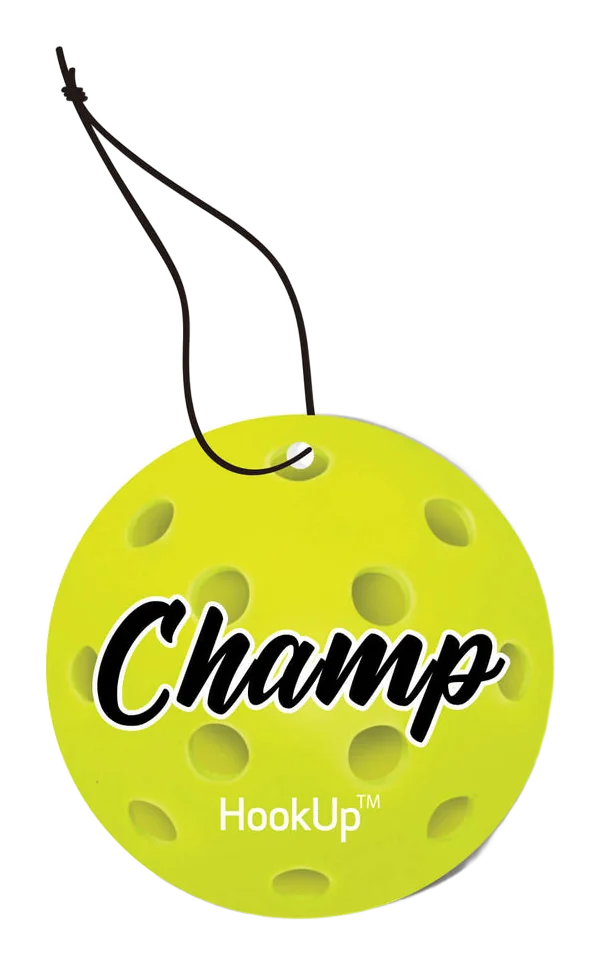 HookUp Air Pickleball air freshener — Champ